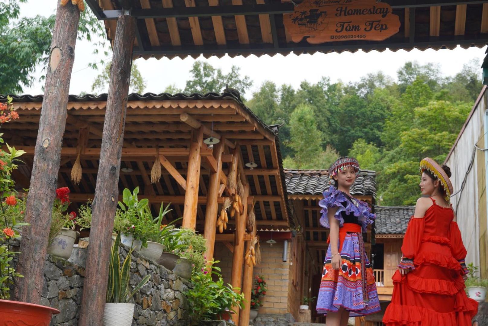Tom Tep Homestay Ha Giang Kültér fotó