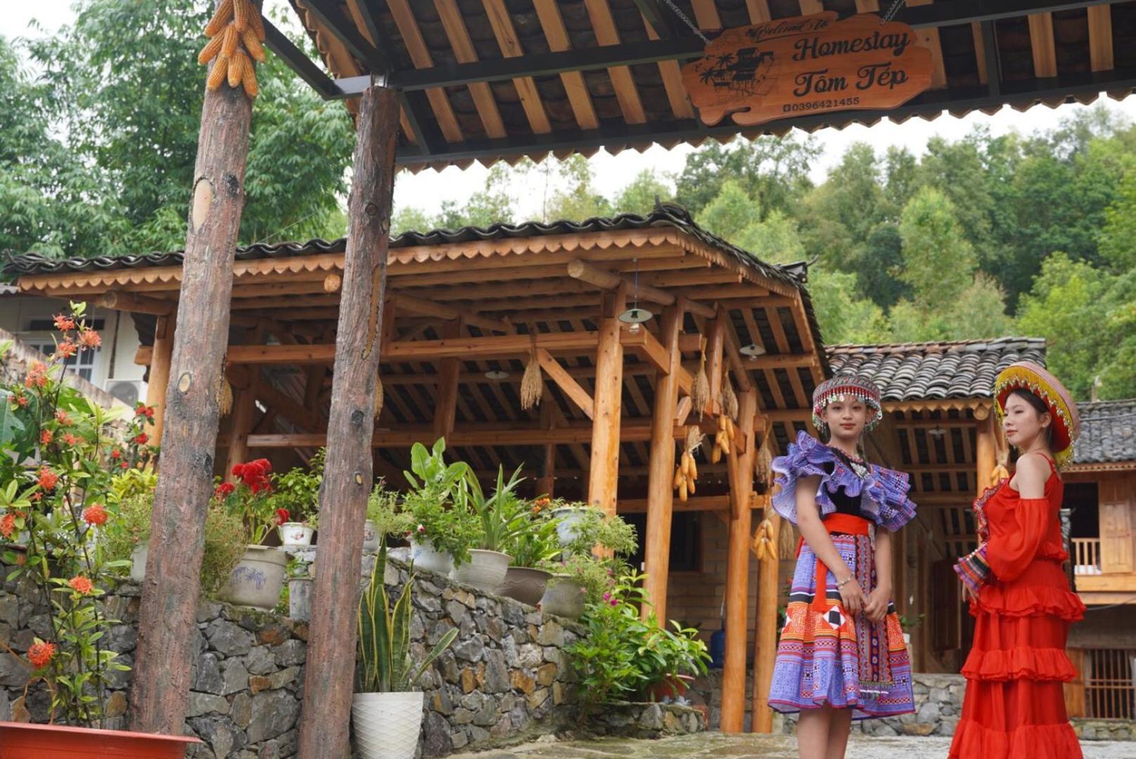 Tom Tep Homestay Ha Giang Kültér fotó
