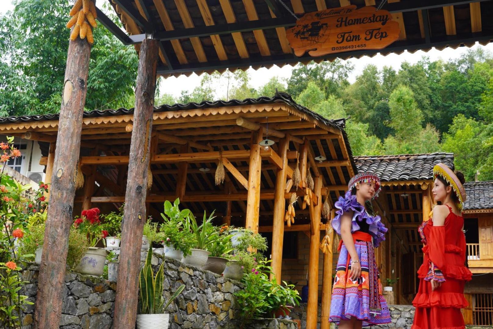 Tom Tep Homestay Ha Giang Kültér fotó