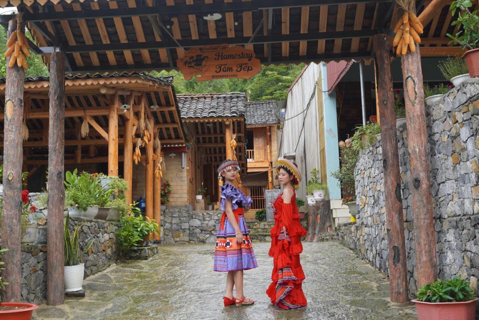 Tom Tep Homestay Ha Giang Kültér fotó