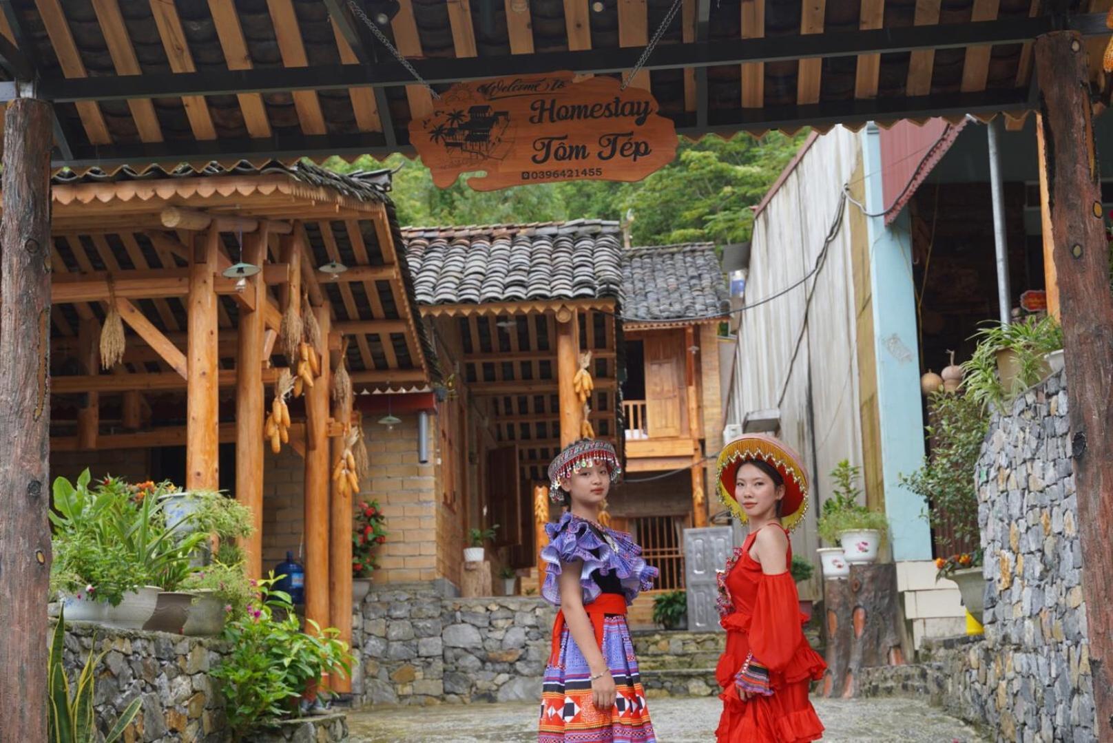 Tom Tep Homestay Ha Giang Kültér fotó