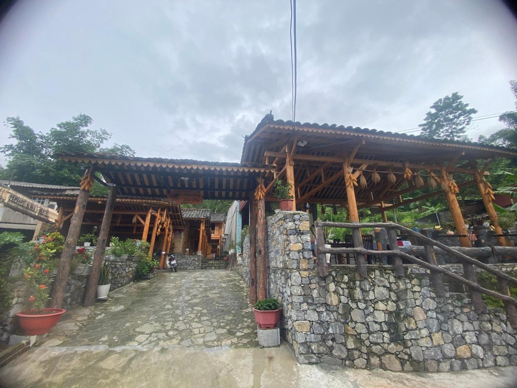 Tom Tep Homestay Ha Giang Kültér fotó